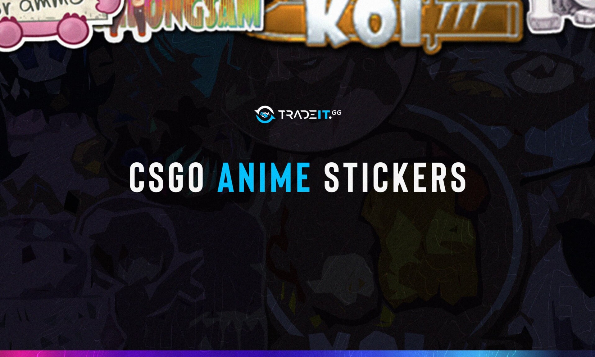 CS2 Anime Sticker TOP 9 Japanese Stickers CS2 Skins