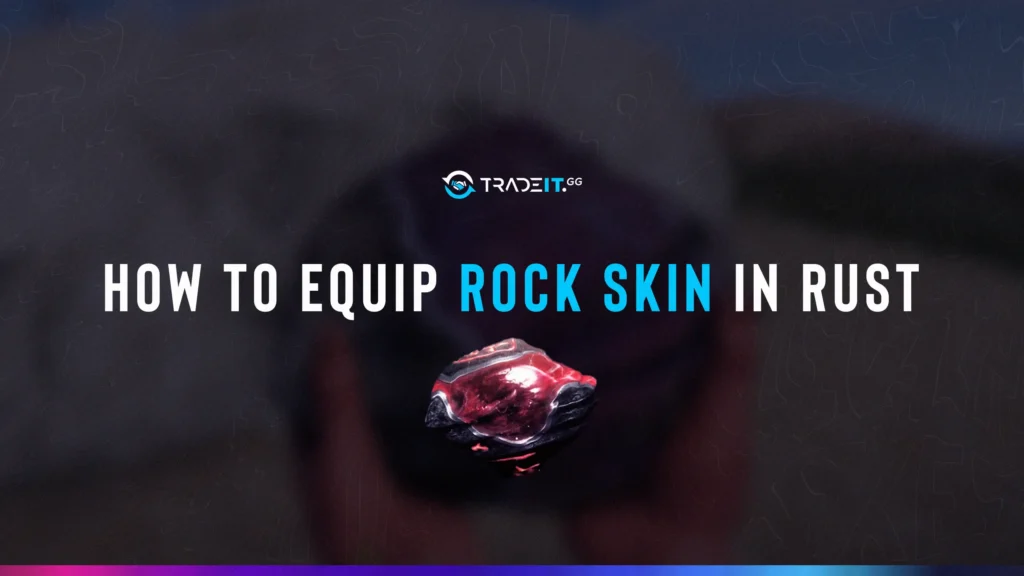 how to equip rock skin in rust