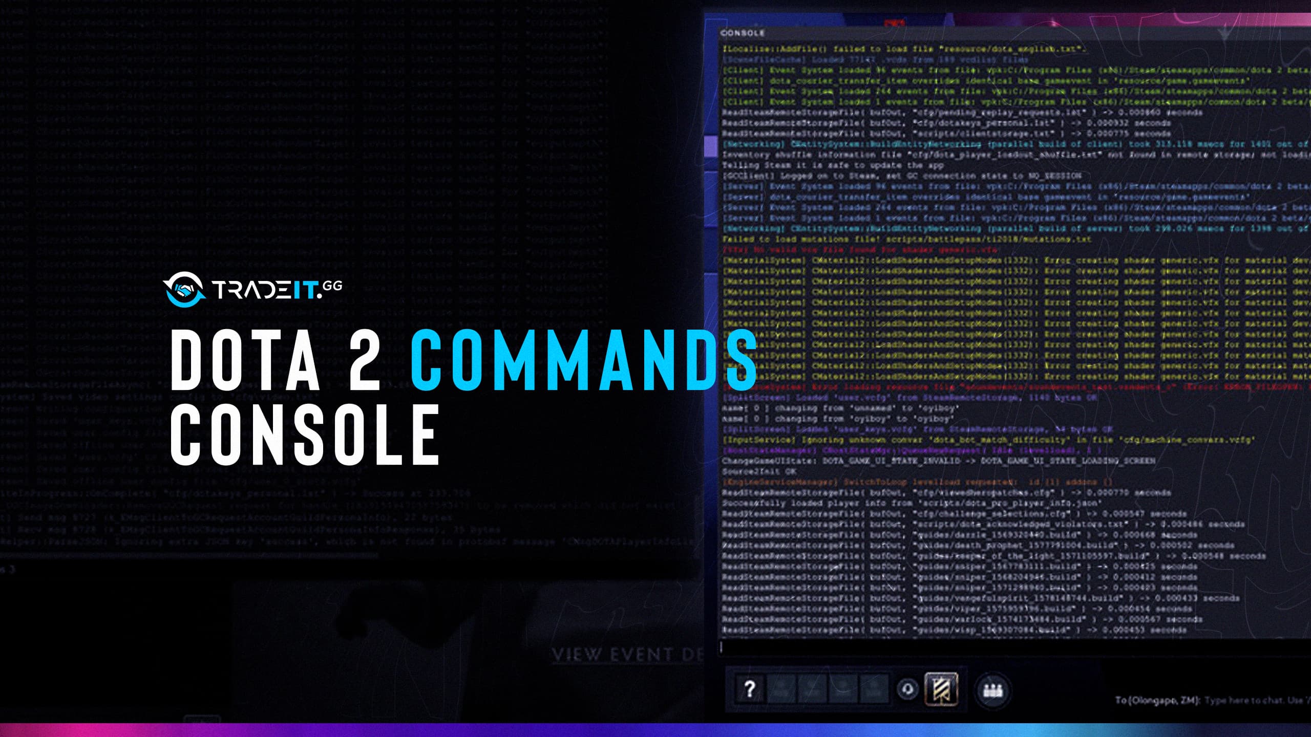 A Guide to Dota 2 Console Commands - All You Need To Know