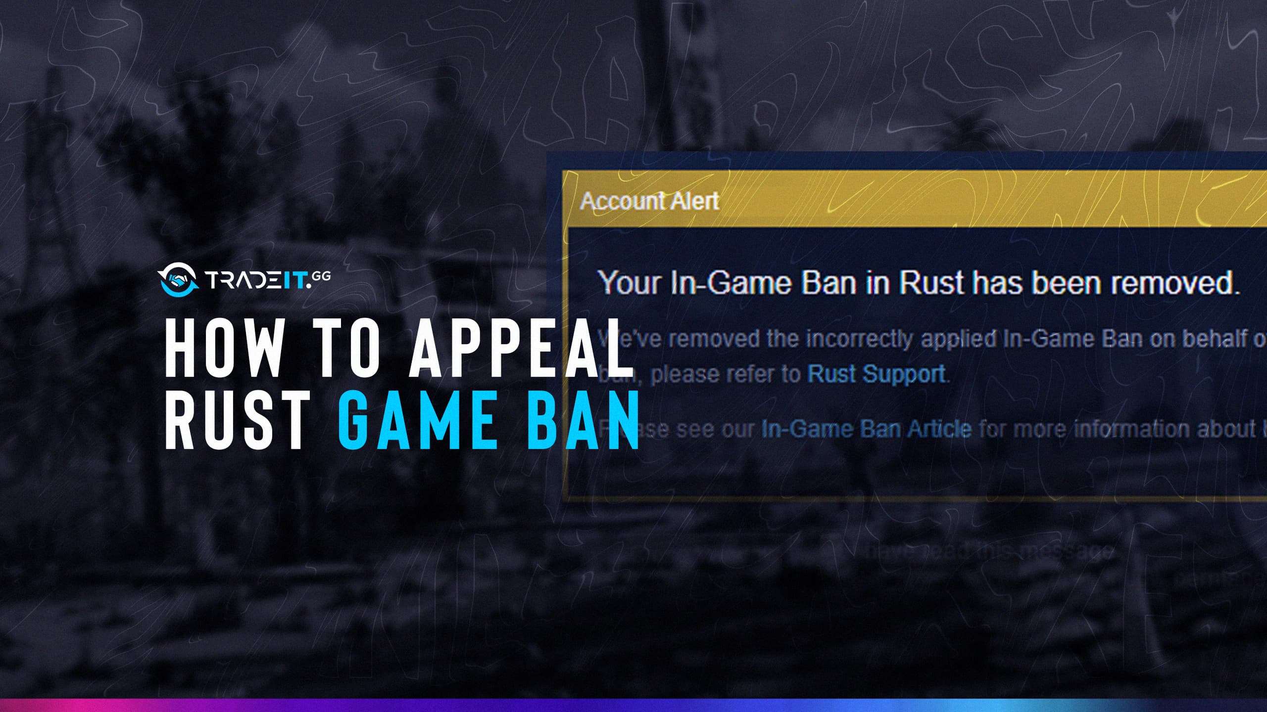 How to Appeal Rust Game Ban