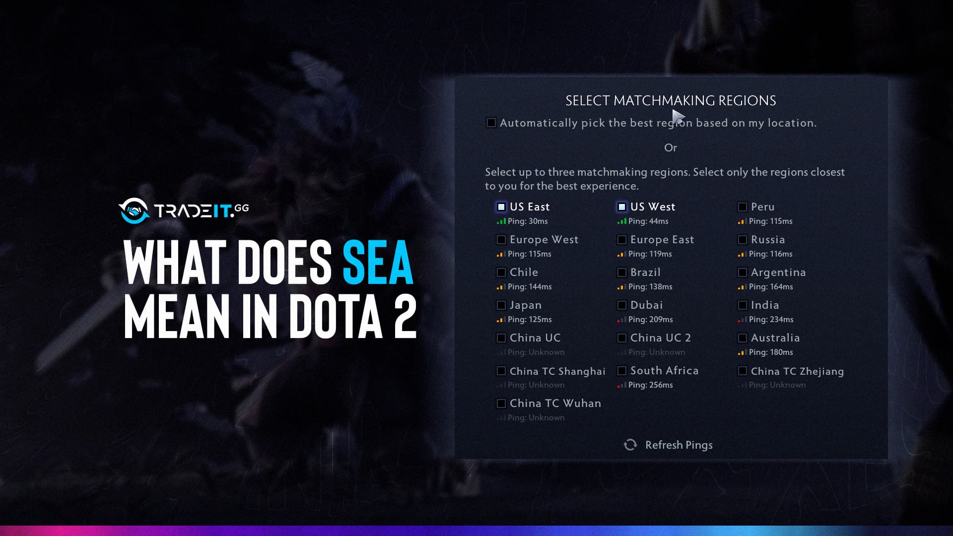 SEA Dota2 What Does SEA Mean in DOTA 2