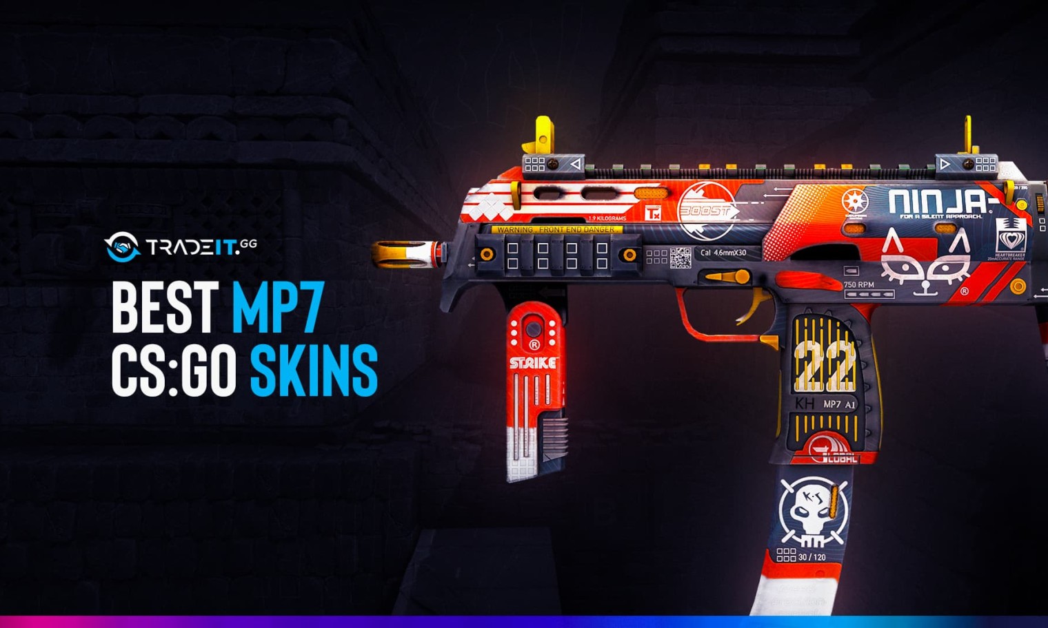 download the new for windows MP7 Scorched cs go skin