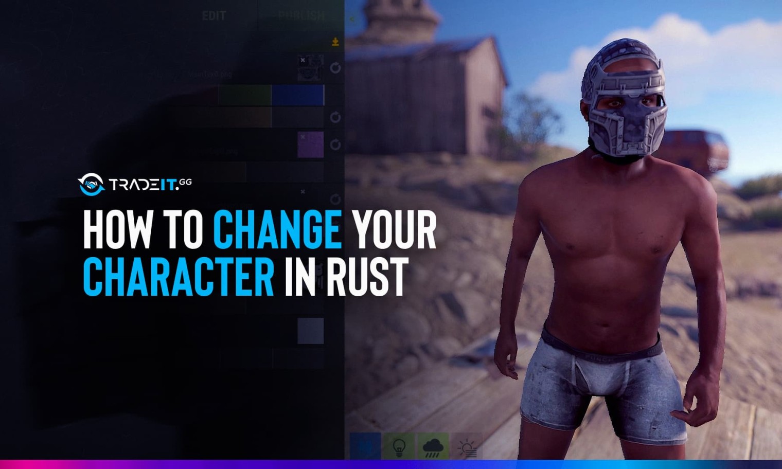 How To Change Character in Rust 2024