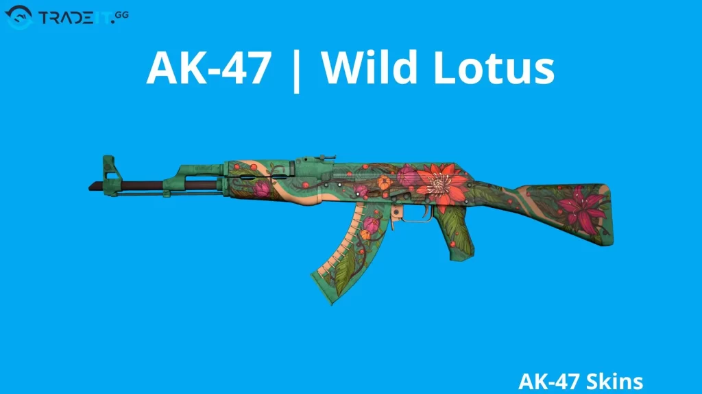 AK-47 Wild lotus as the best AK-47 skins