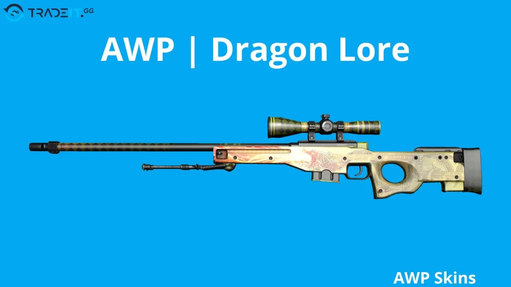 AWP Dragon Lore best AWP CS2 skin
