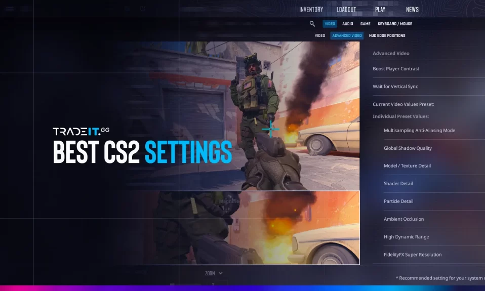 Counter-Strike 2 best settings: CS2 settings for max FPS