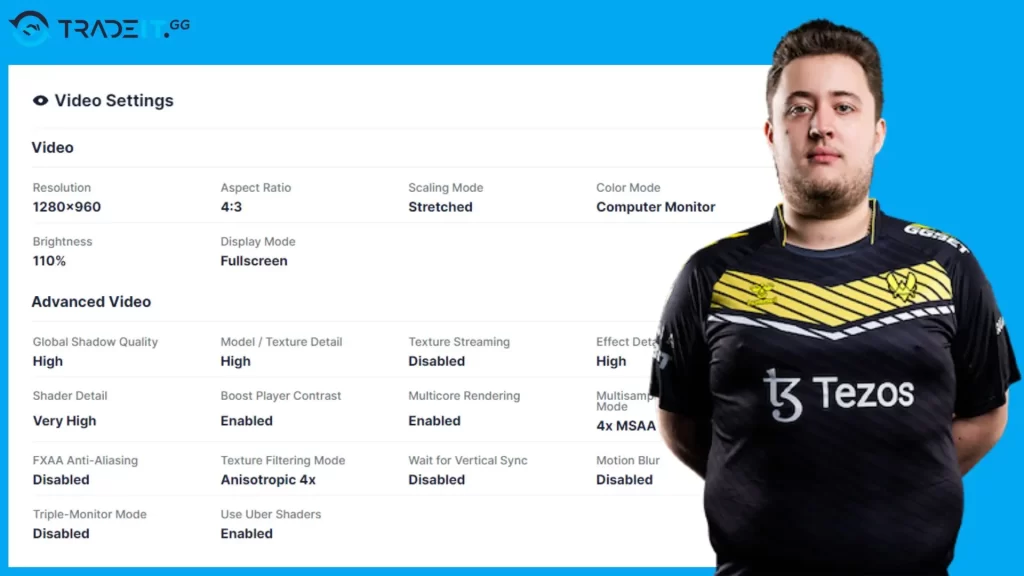 CS2 Pro Settings For 2023 - TOP 11 Professional Configs