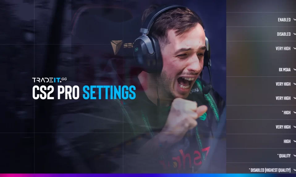 CS2 Pro Settings for 2023 - TOP 11 Professional Configs