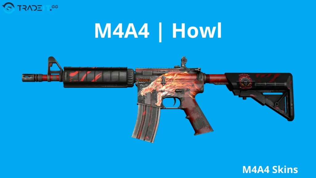 Best CS2 M4A4 skins - M4A4 Howl