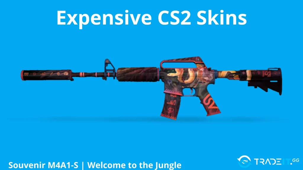 New expensive skin - Souvenir M4A1-S | Welcome to the Jungle