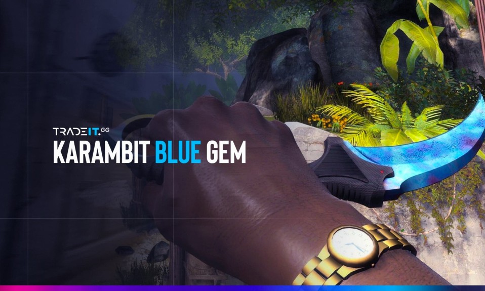 Blue Gem Karambit: The $1,5 Million Case Hardened Knife