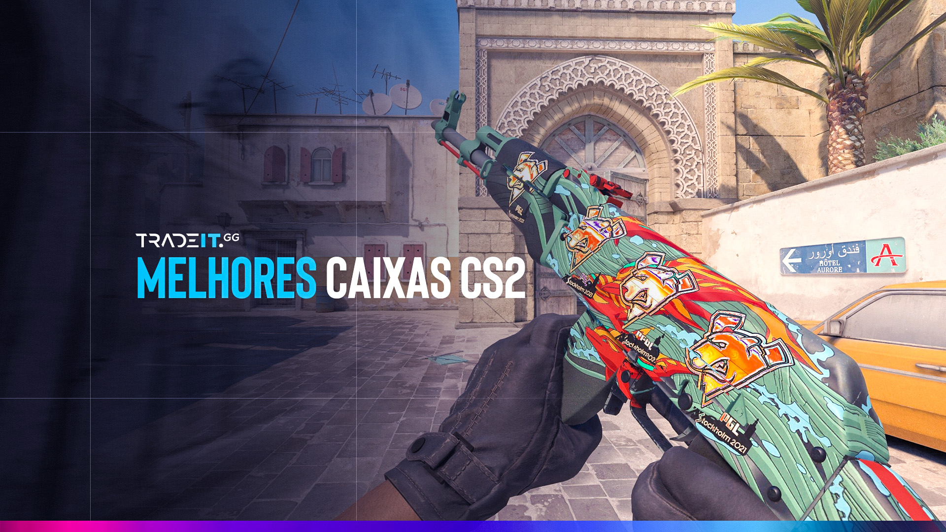 30 melhores skins para armas no CS2