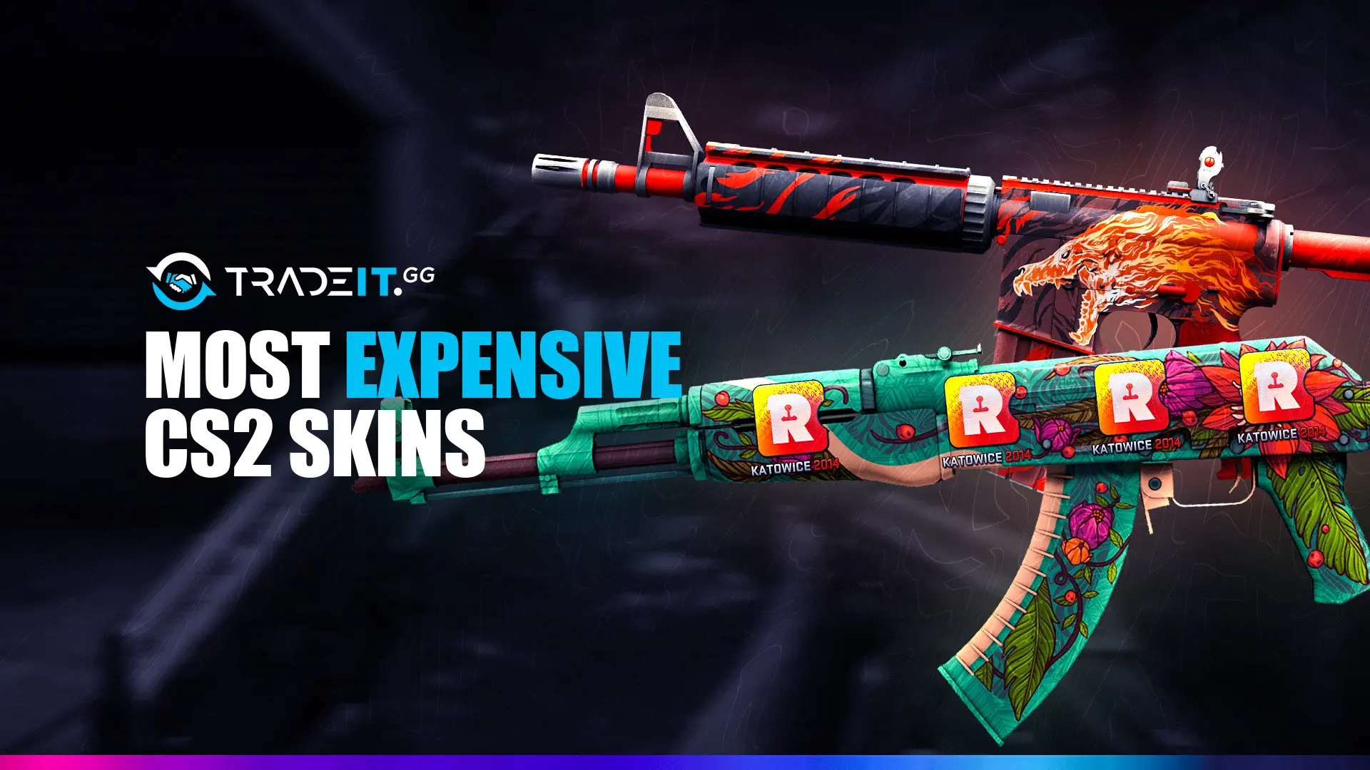 Most Expensive CS2 Skin in 2024 - TOP 15 Rarest Skins