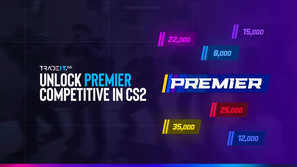 Learn how to unlock CS2 Premier and Competitive ranked modes in 2025.
