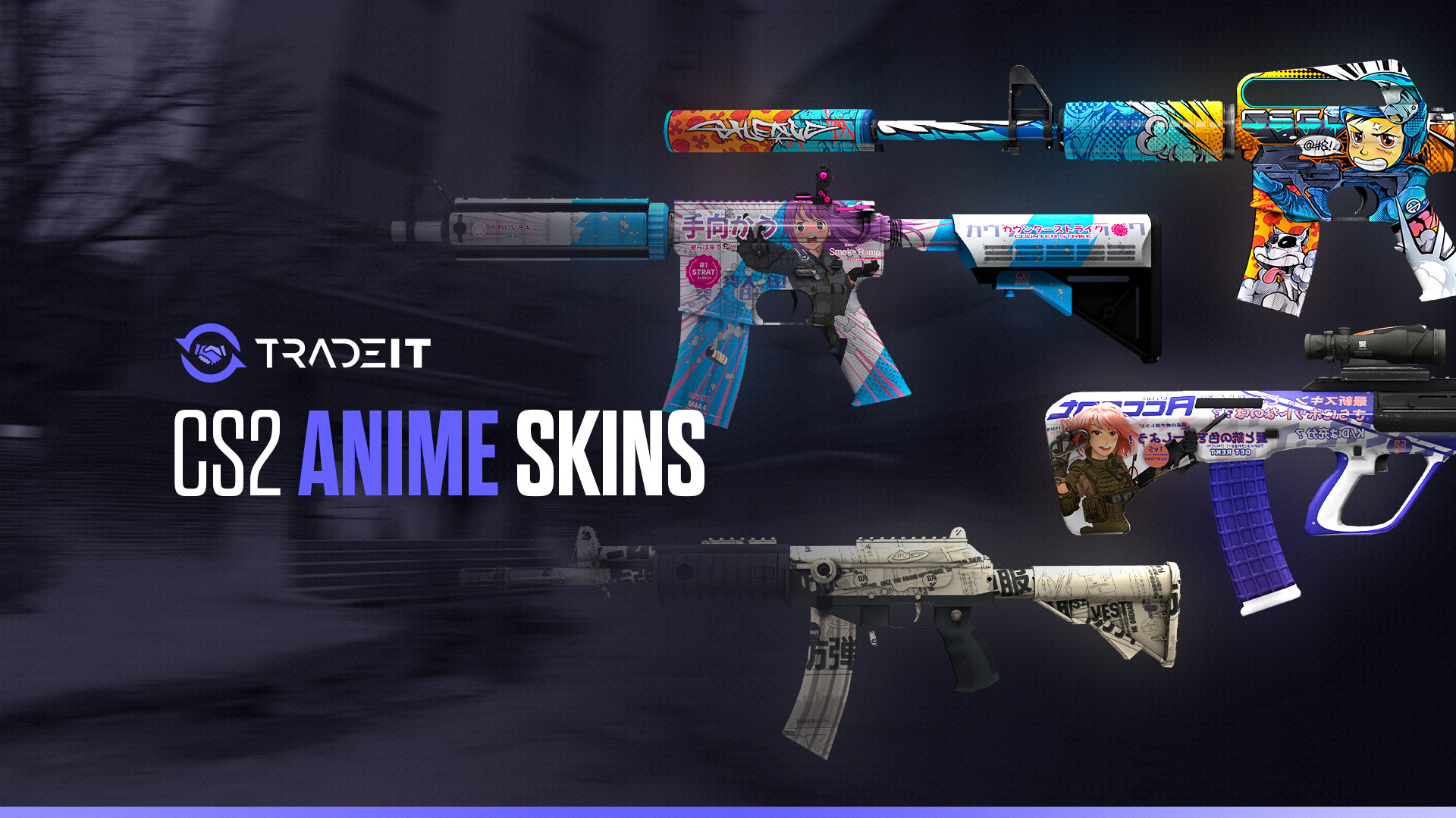 Best Anime Skins for CS2 - Top 20 | Tradeit.gg | Top List