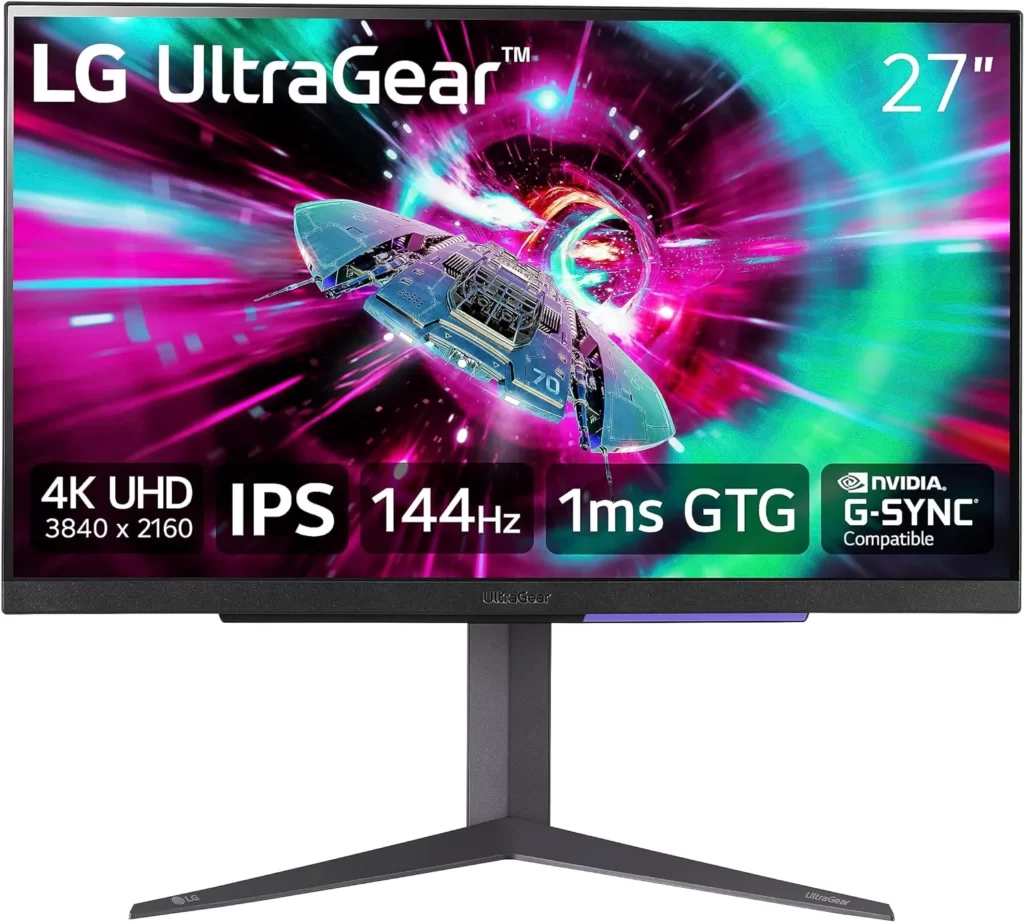 LG UltraGear 27GR93U: The 4K Choice