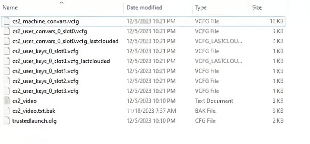 Cs2 Config Files