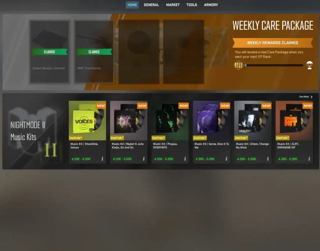 CS2 Music Kits