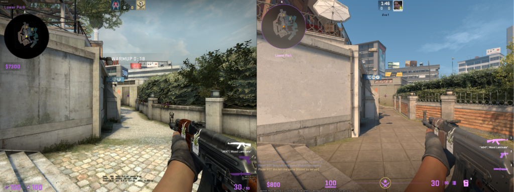 CS:GO vs CS2