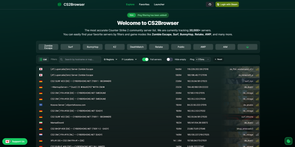CS2 Browser