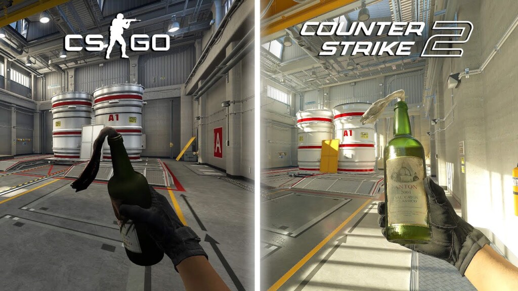 CS: GO Vs CS2 graphics changes