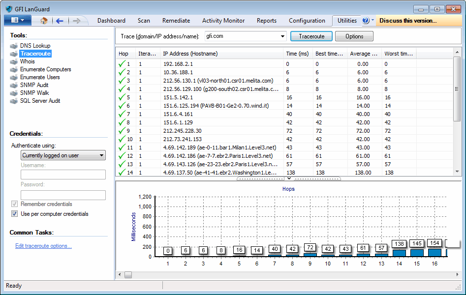 Monitor Network Performance 