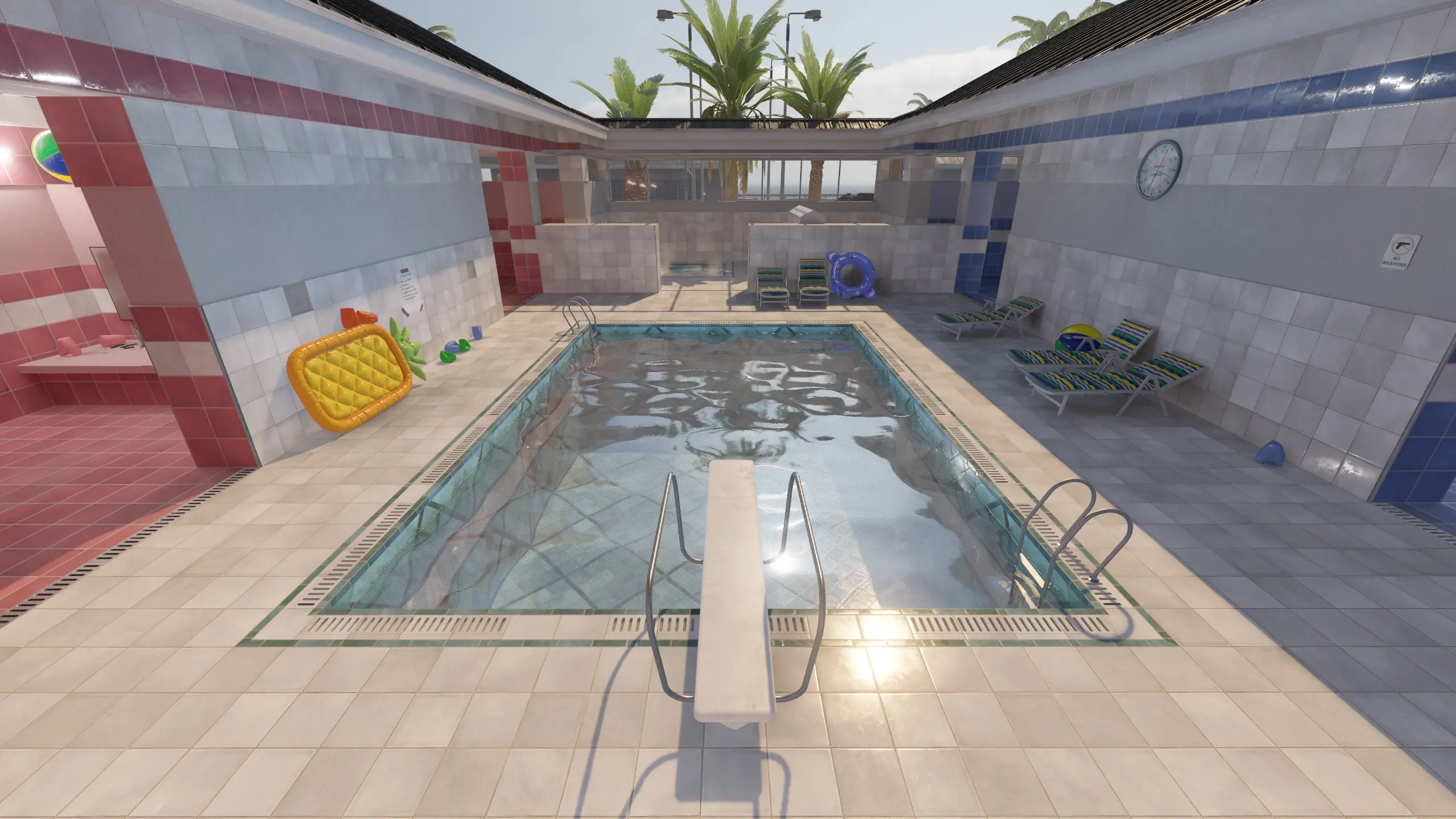 CS2 pool day map