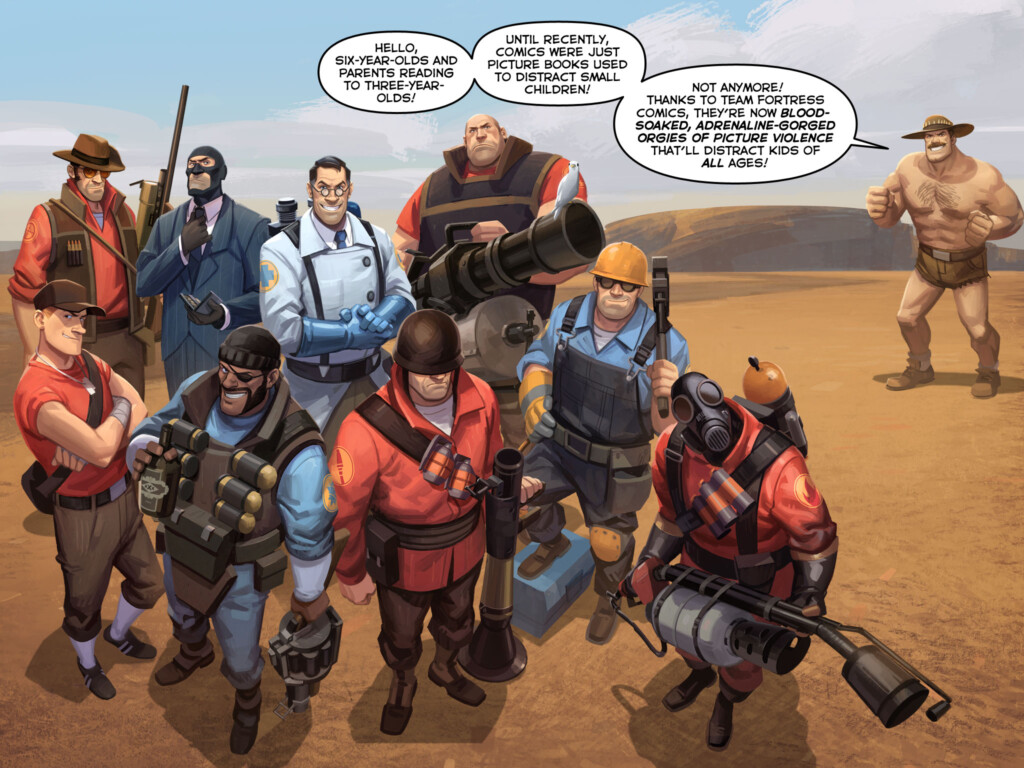 Team Fortress 2 Comic