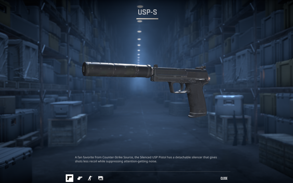 inspect USP-S in CS2