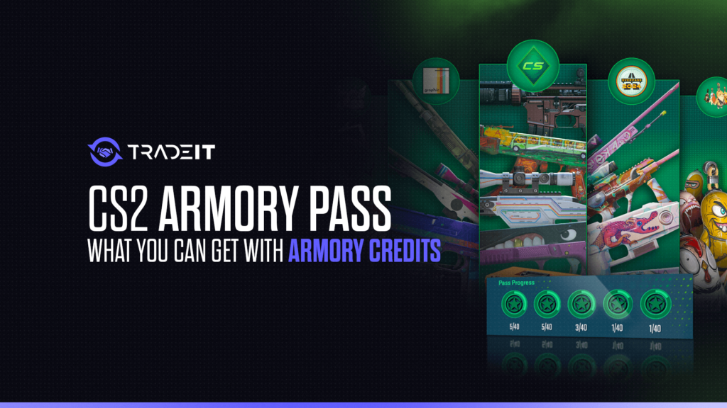 Find out what you can buy with Armory credits in CS2. A single Armory Pass is enough for almost a dozen different skins.