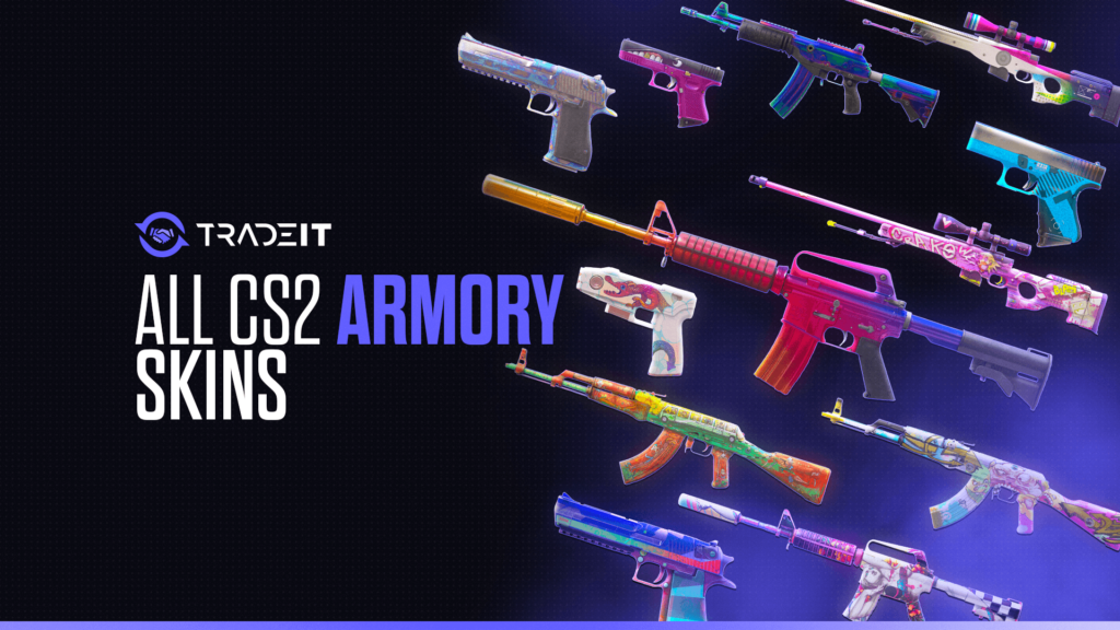 This is a comprehensive gallery of all the Armory Update skins in CS2. Have a look and see if you like anything.