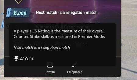 Relegation Match