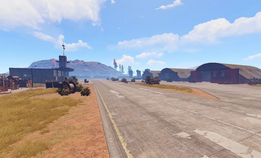 Airfield in Rust