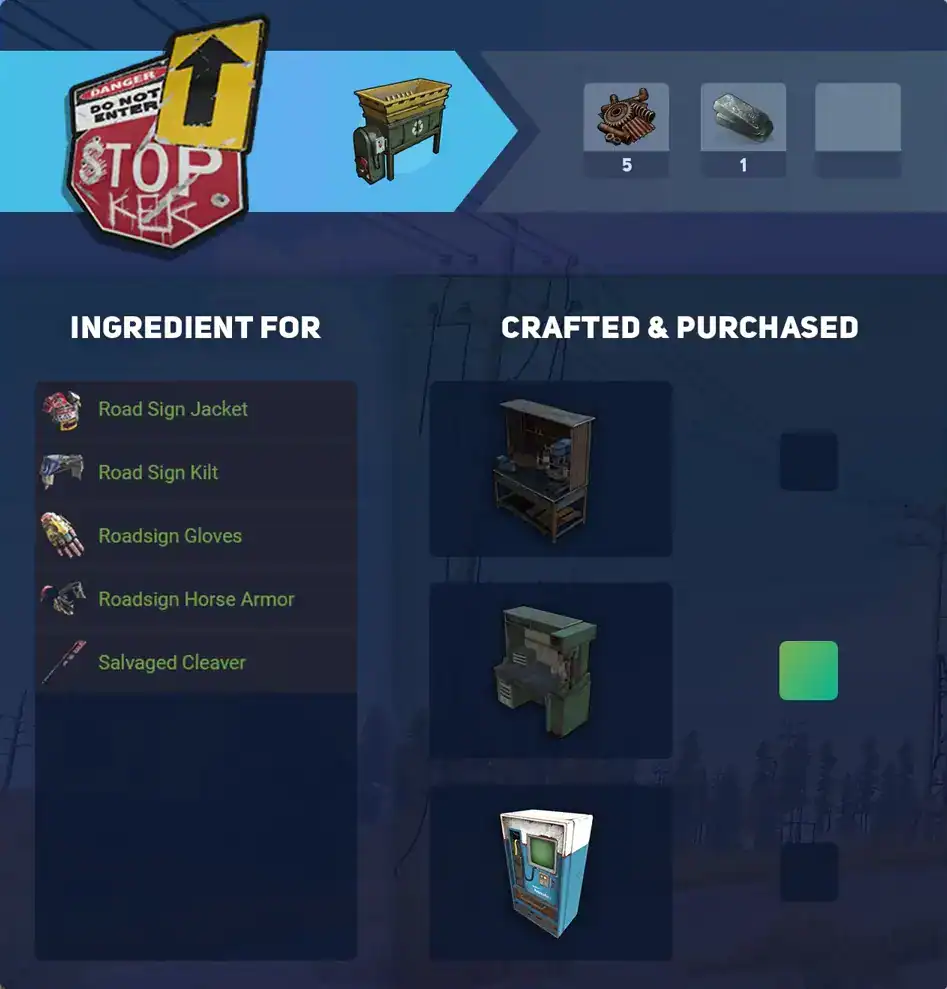 Rust Recycle Chart