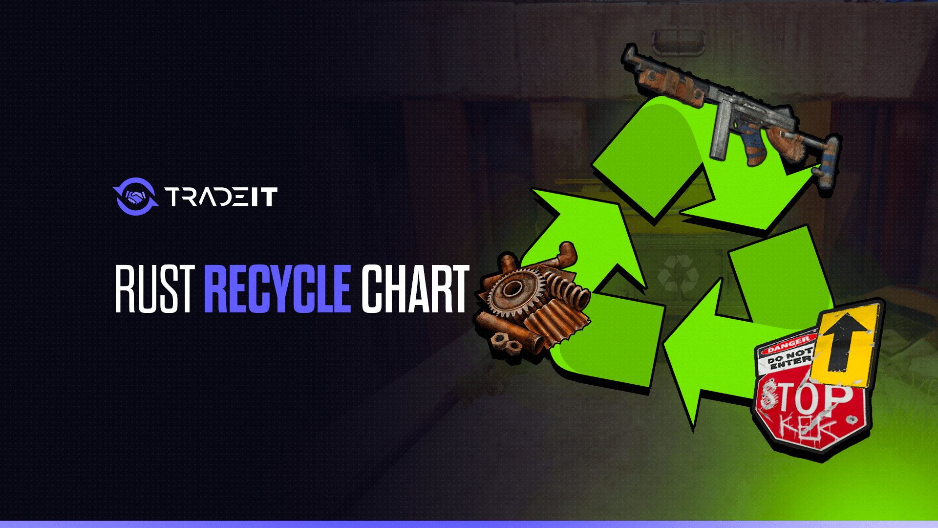 Maximize your loot runs with the Rust Recycler chart. Learn how to use it to prioritize and efficiently gather essential resources.