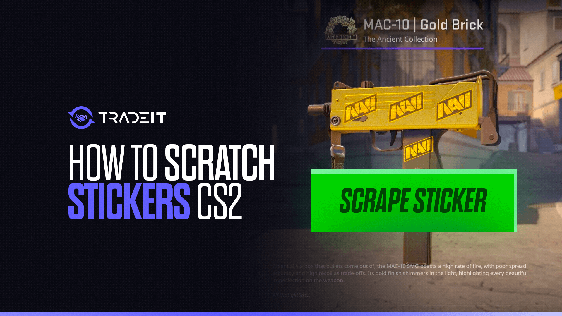 Want to add a personal touch to your CS2 weapon skins? Find out how to scratch stickers and create a unique look.