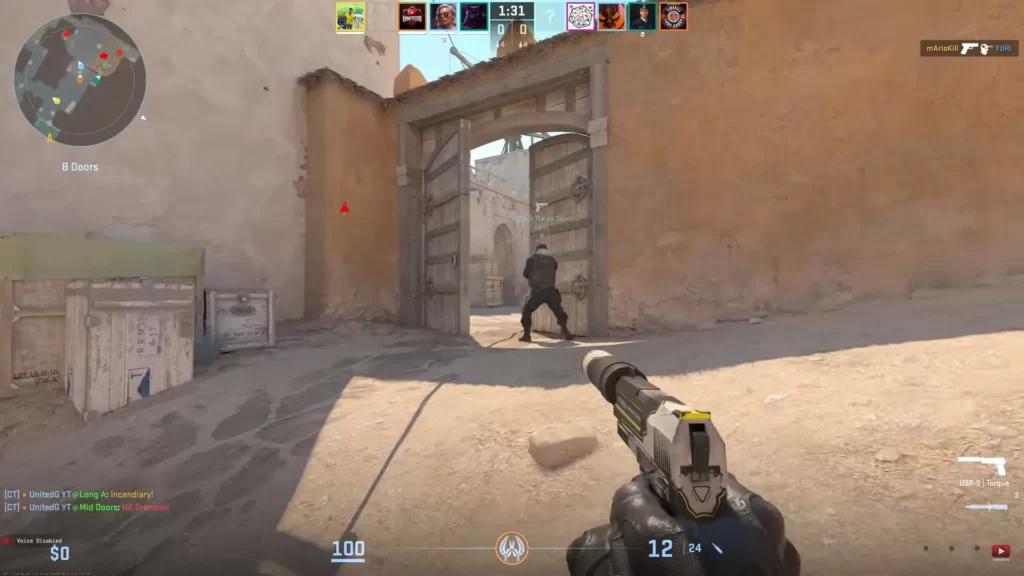 CS2 peekers advantage