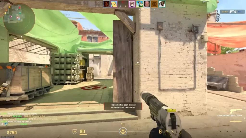 How to change CS2 pistol