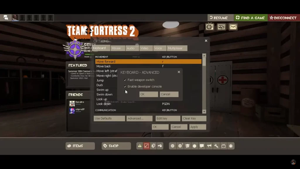 TF2 Kill Bind Command