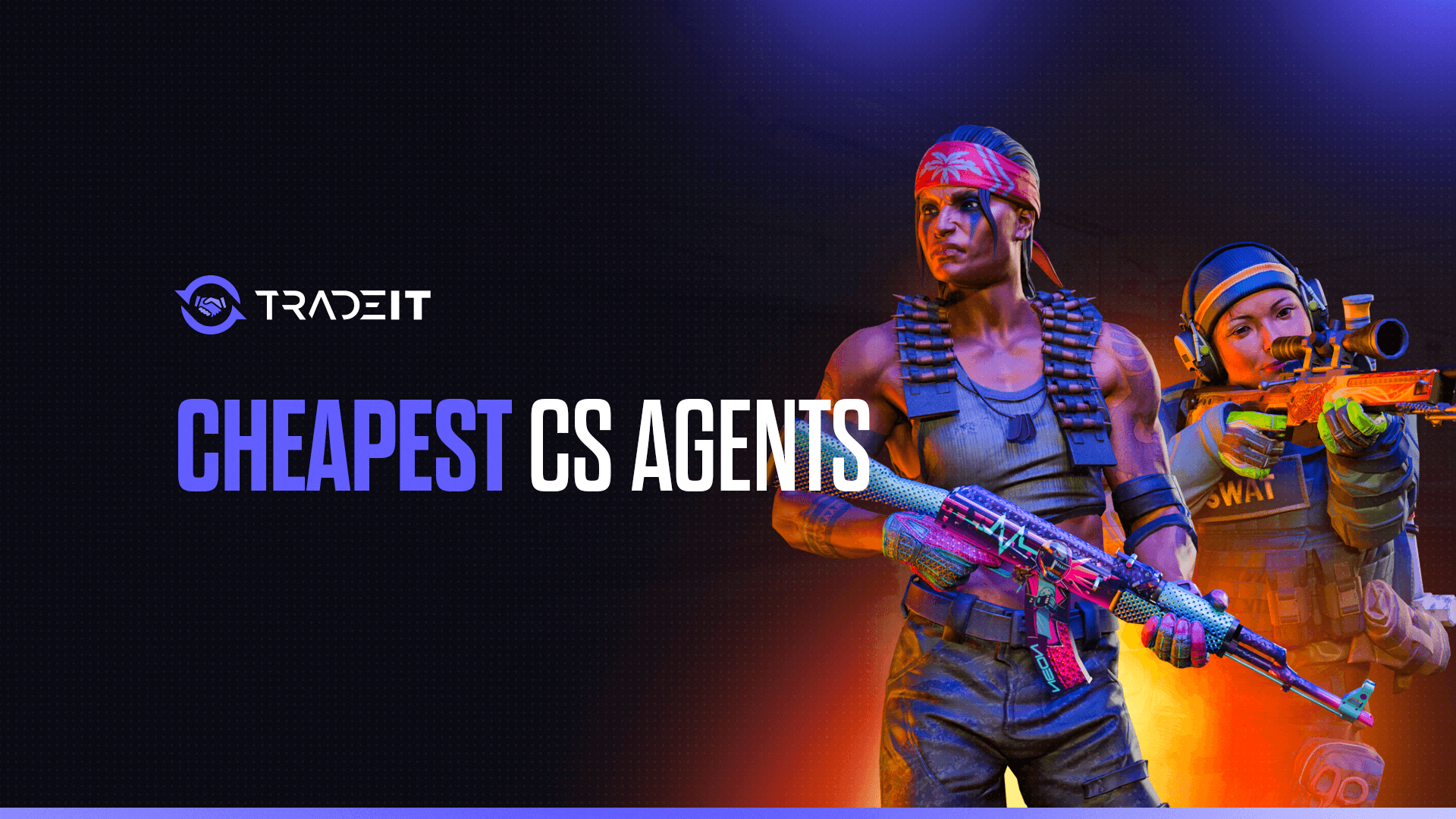 Discover 10 of the cheapest CS2 Agents. These skins can make your in-game character look far more menacing.