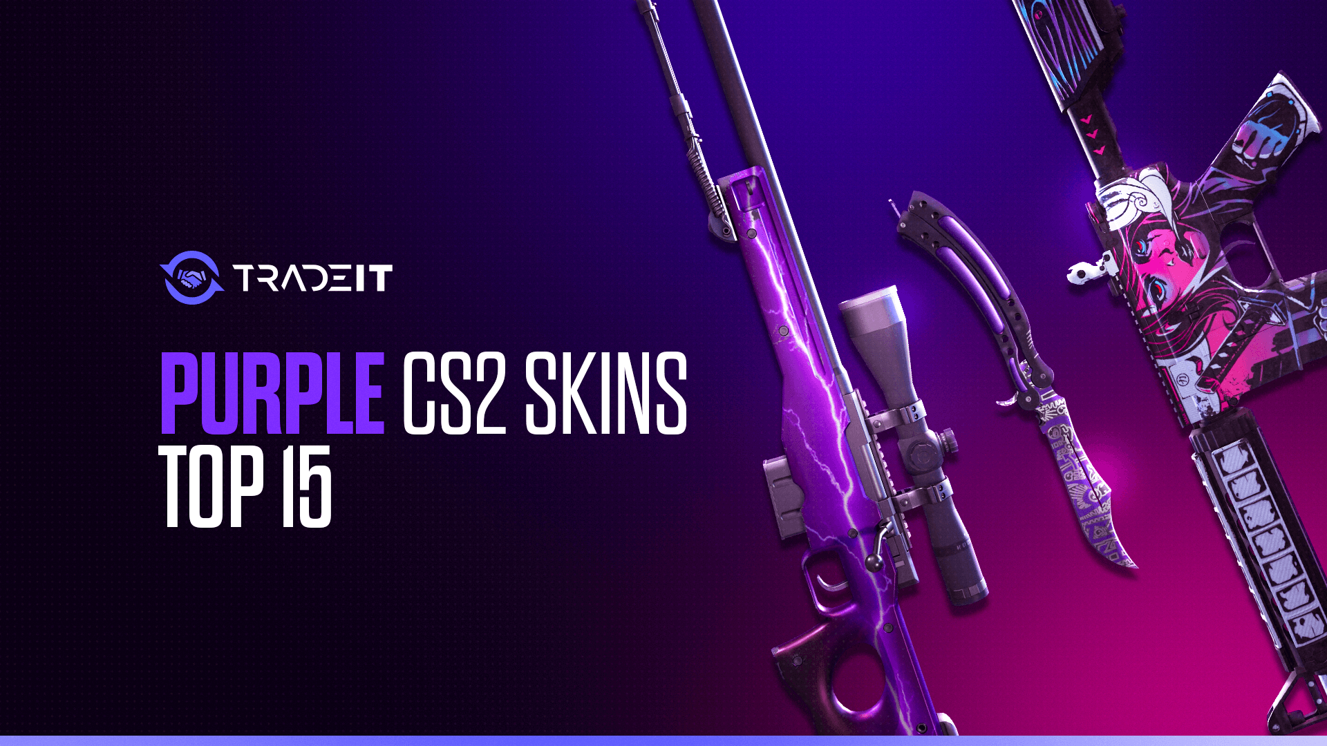 Discover 15 of the best purple skins in CS2, based on their popularity and price. Some are hugely popular, others are very expensive.