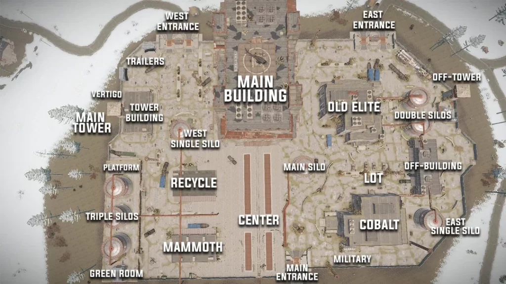 Rust Launch Site Callouts