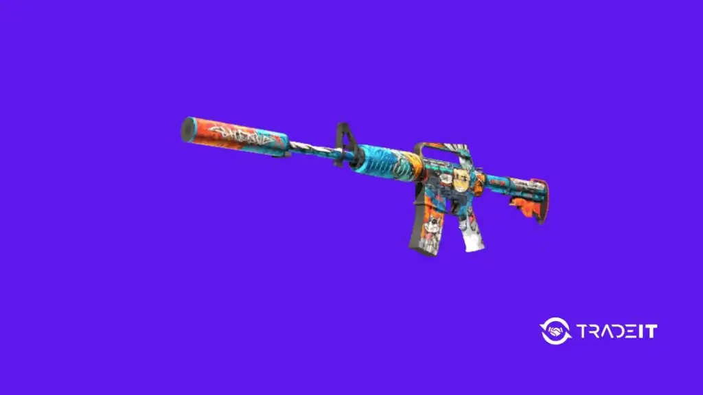 Best CS2 Anime Skins - 005 Tradeit.gg Blog | CS2, CS:GO, Rust, TF2 & Dota 2 M4A1-S | Player Two