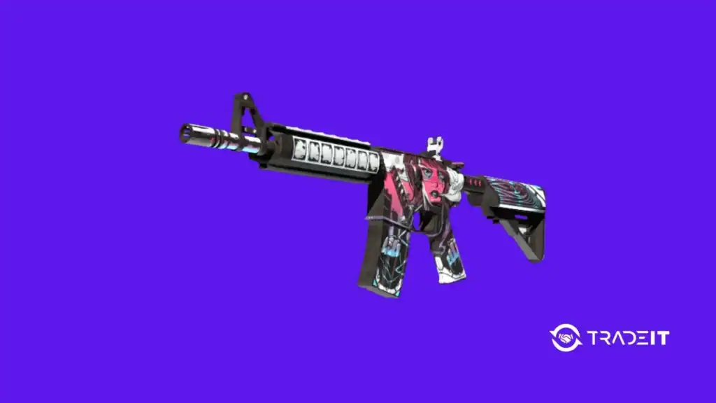 Best CS2 Anime Skins - 009 Tradeit.gg Blog | CS2, CS:GO, Rust, TF2 & Dota 2 M4A4 | Neo-Noir