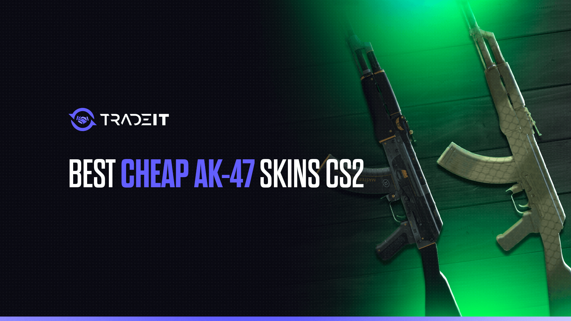 Discover 12 of the best AK-47 skins in CS2 that are cheap.