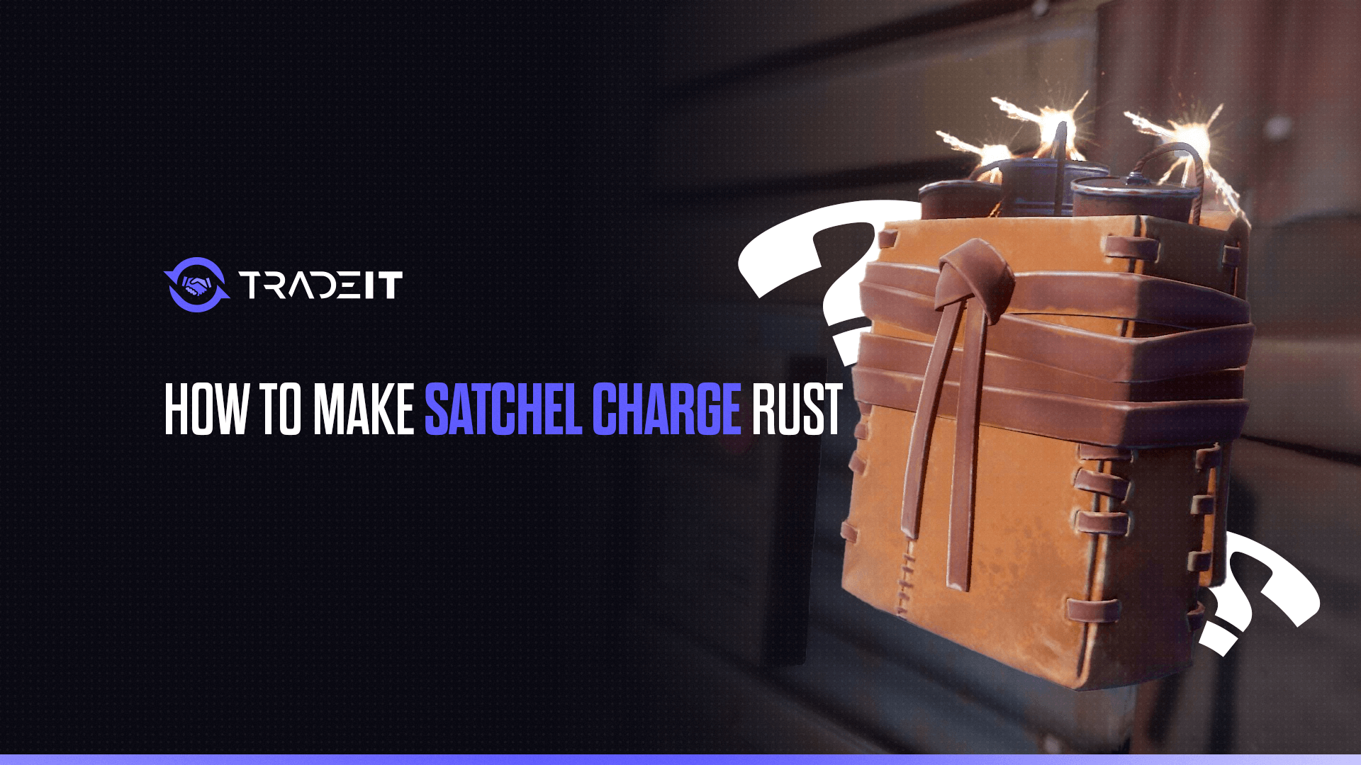 Unlock the secrets of crafting a Satchel Charge in Rust.