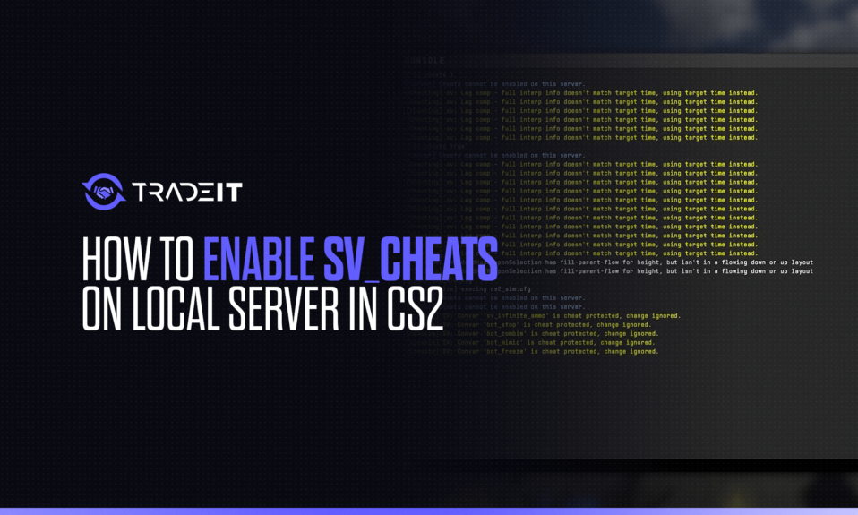 Learn how to enable sv_cheats on a local server in Counter-Strike 2