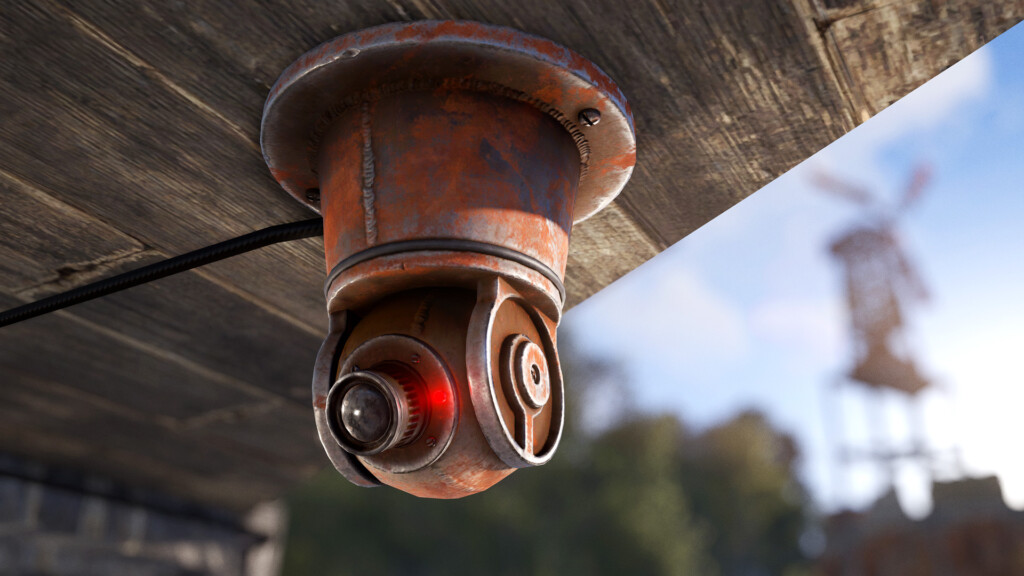 Rust CCTV Camera 