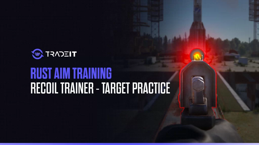 Master your aim with Rust Aim Training: Recoil Trainer - Target Practice.