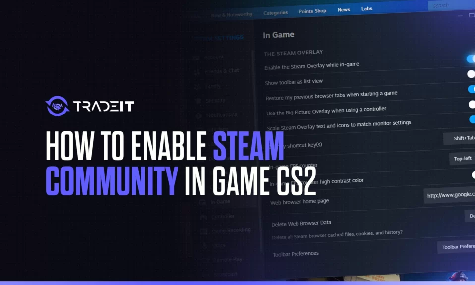 How to Enable Steam Community In-Game in CS2
